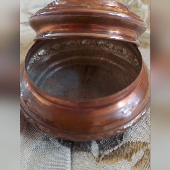 Vintage Victorian Snuff Box Engraved Laurel Leaf - Picture 9 of 10